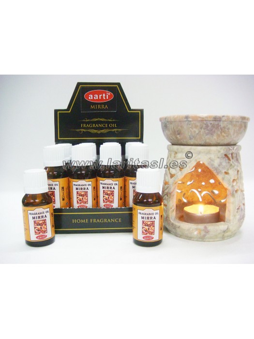 Aceite perfumado Aarti Mirra 15ml (pack 12)
